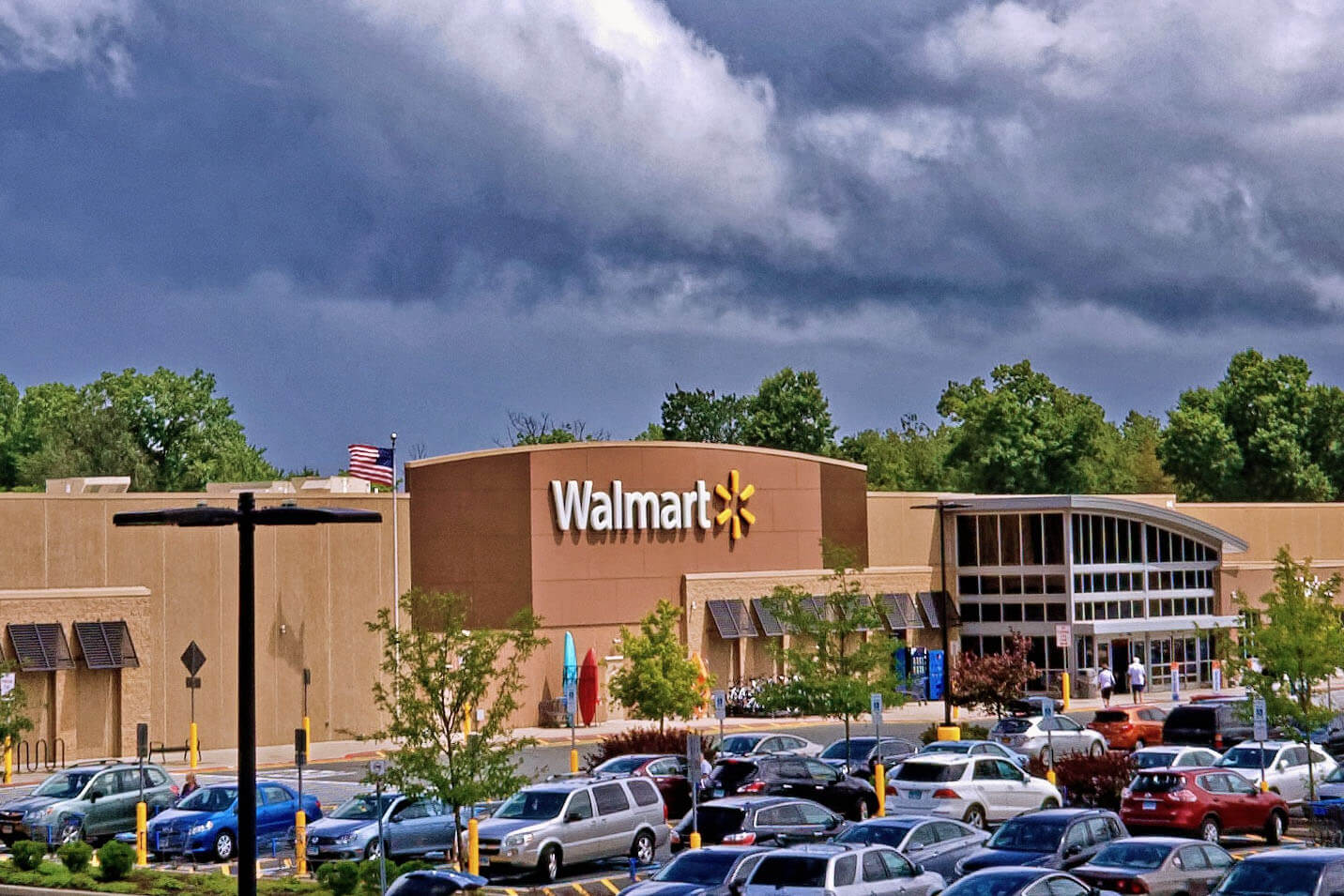 Walmart storefront