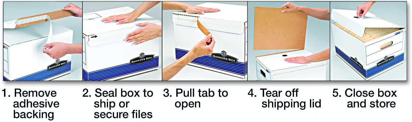 using a bankers box for shipping